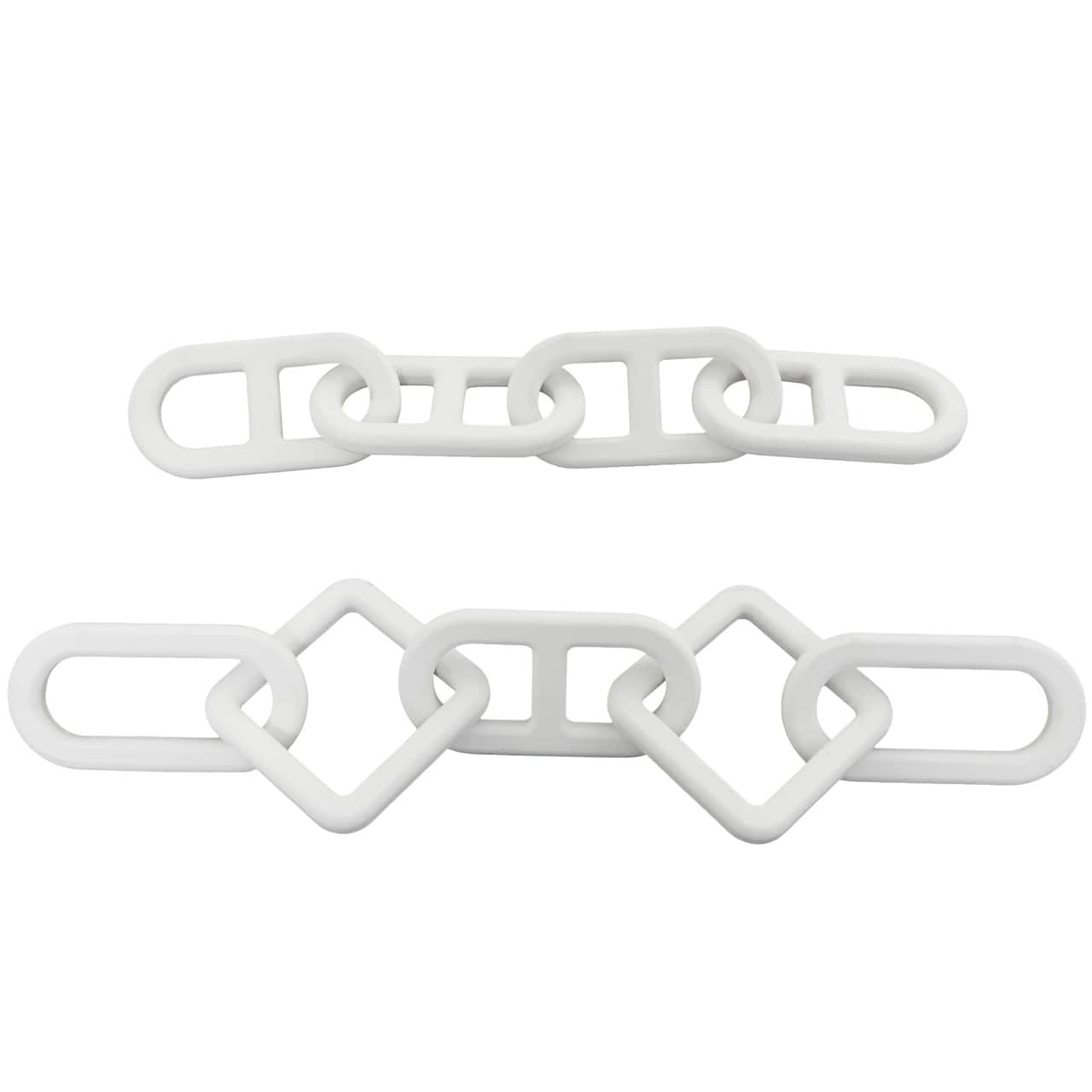 CosmoLiving by Cosmopolitan Wood Chain Sculpture Set